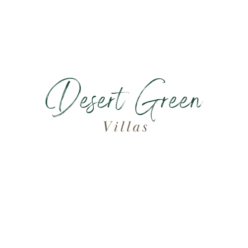 an image of the desert green villas logo